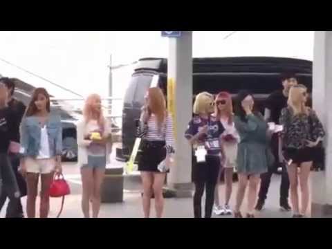 150813  SNSD Departure to Airport for SMTown in Osaka