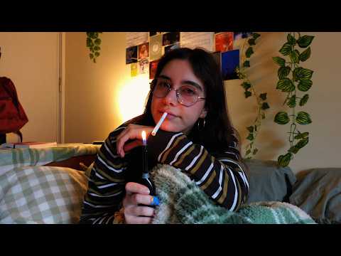 a morning in the life of a cigarette smoker