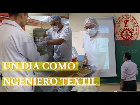UN DIA EN LA UNI COMO ESTUDIANTE INGENIERIA TEXTIL