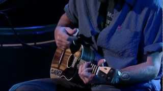 Eddie Vedder &quot;Without You&quot; Live on Letterman. (With Lyrics)