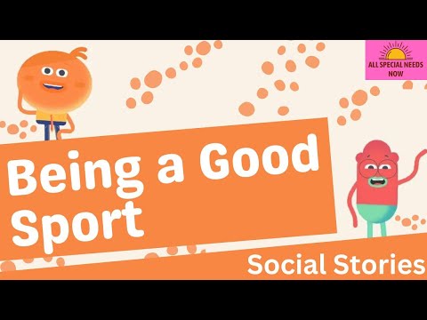 Being a Good Sport - Social Story
