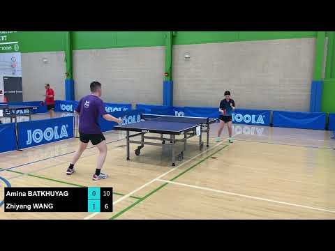 2023 America's Team Championship | Amina BATKHUYAG vs WANG Zhiyang