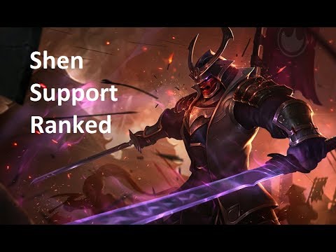League of Legends Ranked Shen Support #4  [League of Legends  Gameplay Deutsch HD]