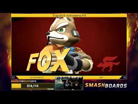 Smash the Record 2015 - Top 64 Winners R1 - Nakat (Fox) vs Dyr (Diddy)