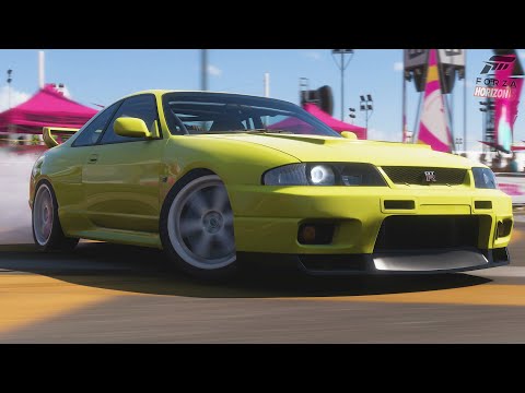 CLEAN ANGLE Nissan Skyline R33 GTR - Forza Horizon 5 (Drift Build)