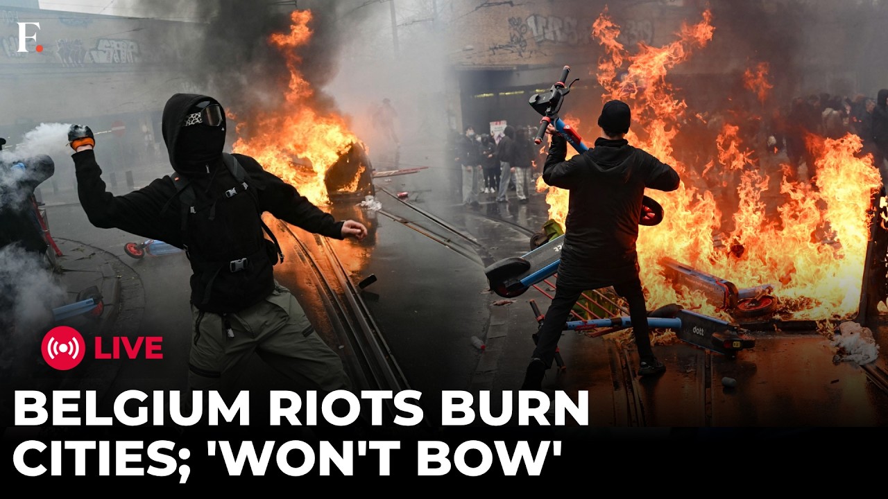 Belgium Bedlam LIVE: Hooded Mobs Clash With Cops As Street Violence Spirals; Smoke Bombs Hurled