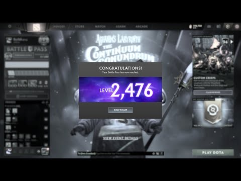 Aghanim's Labyrinth The Continuum Conundrum - Dota 2 2021 TI10 3rd Battle Pass. Let's level it up!