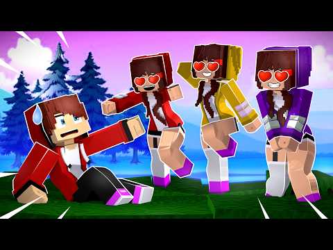JJ LOVE CURSE | Shorts Complete Edition - JJ & Mikey Maizen Minecraft Animation