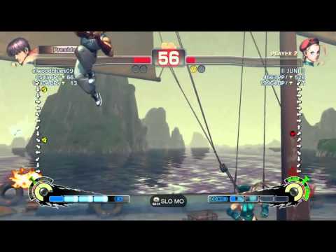 SSF4 AE 2012 elwoodblues0985 (Guy) vs II JUNI II (Cammy) [HD]