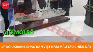 Rốt cuộc, đã hiểu vì sao Ukraine chào hàng Việt Nam mẫu tàu chiến này