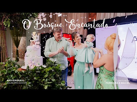 O Bosque Encantado - Filmagem de Festa de Aniversário Infantil - 1 Ano Amanda - Sítio do Cássio