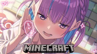 【Minecraft】どなたか家の地下に住まわせてもらえませんか?【湊あくあ/ホロライブ】