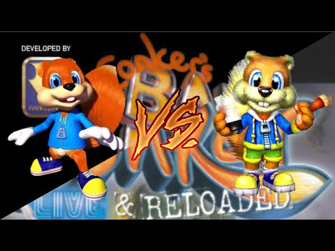 Conker's Bad Fur Day Vs. Conker: Live & Reloaded