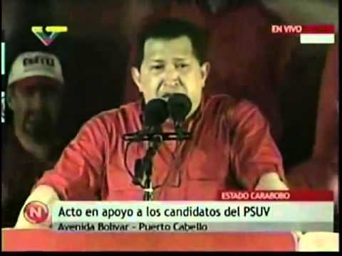 Hugo Chávez: "Vayanse al carajo. Yanquis de mierda" (2008)
