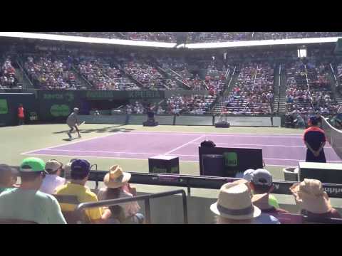 Djokovic serve vs Chardy