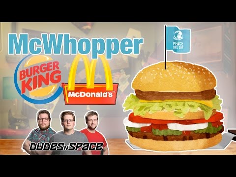 McWhopper Review - Dudes N Space Creates The Hamburger That Will Never Be