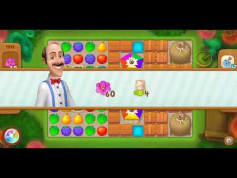 Gardenscapes Level 1914 Walkthrough "No Boosters Used"