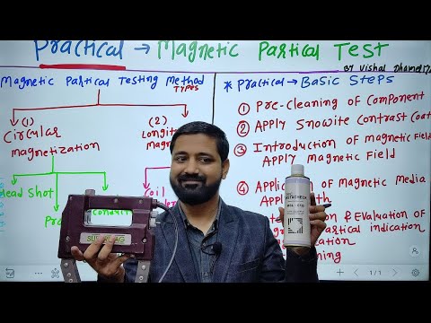 Practical - Magnetic Partical Test(Hindi/English)
