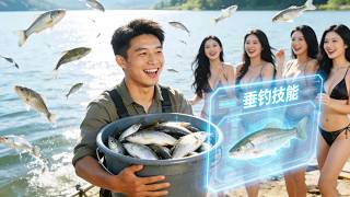 [Multi SUB] （全集）他坠机荒山绑钓鱼系统，钓上女神闺蜜组队求生！叶少非法采矿？直接钓上岸绳之以法！净化水源逆天改命，从流亡者成深山之王！#最火短剧推荐 #短剧全集 #精彩大陆短剧