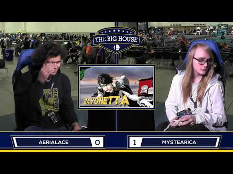 The Big House 8  WINNERS QUALIFIER -  AerialAce (Marth) vs  Mystearica (Bayonetta)