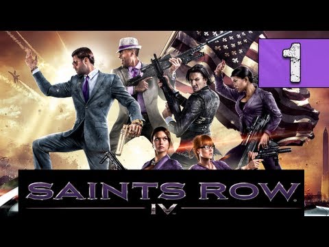 Saints Row 4 (IV) Walkthrough Part 1 - Zero Saint's Thirty - Let's Play Series / Playthrough