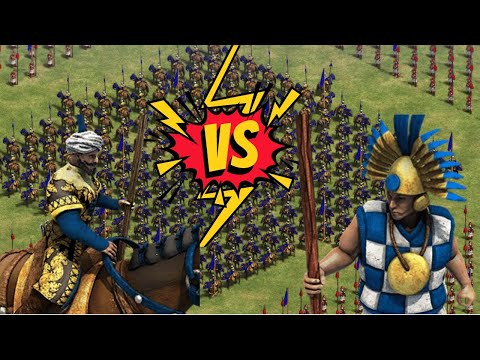 ⚔️ 200 ELITE QIZILBASH WARRIORS VS 415 ELITE KAMAYUKS Find Out Who? | AoE II: DE  #aoe #newdlc 🎮