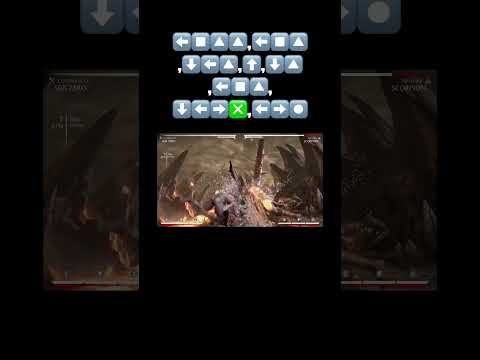 How to do a Sub-Zero Kombo #mk1subzero #subzero #mkx #mortalkombatsubzero #kombo #shorts