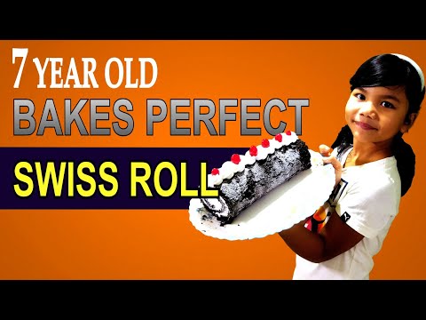 Chocolate Swiss Roll recipe-Anna Olson
