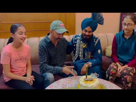 Happy Birthday 2022 I H Guddu I Cake with Pal Singh Samaon, Sufi, Saavi, Harinder Hundal I