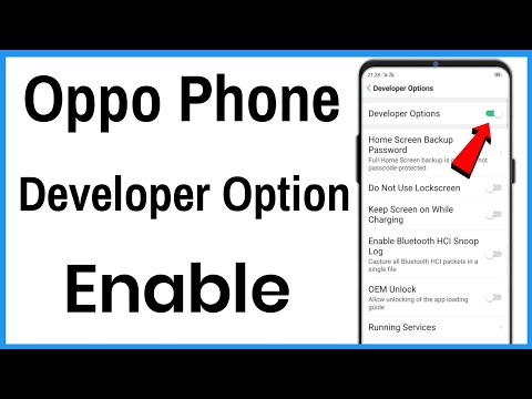 Oppo Me Developer Option Keha Hota Hai | How To Open Developer Options On Oppo