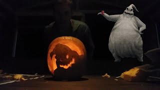 HOW TO MAKE AN OOGIE BOOGIE PUMPKIN