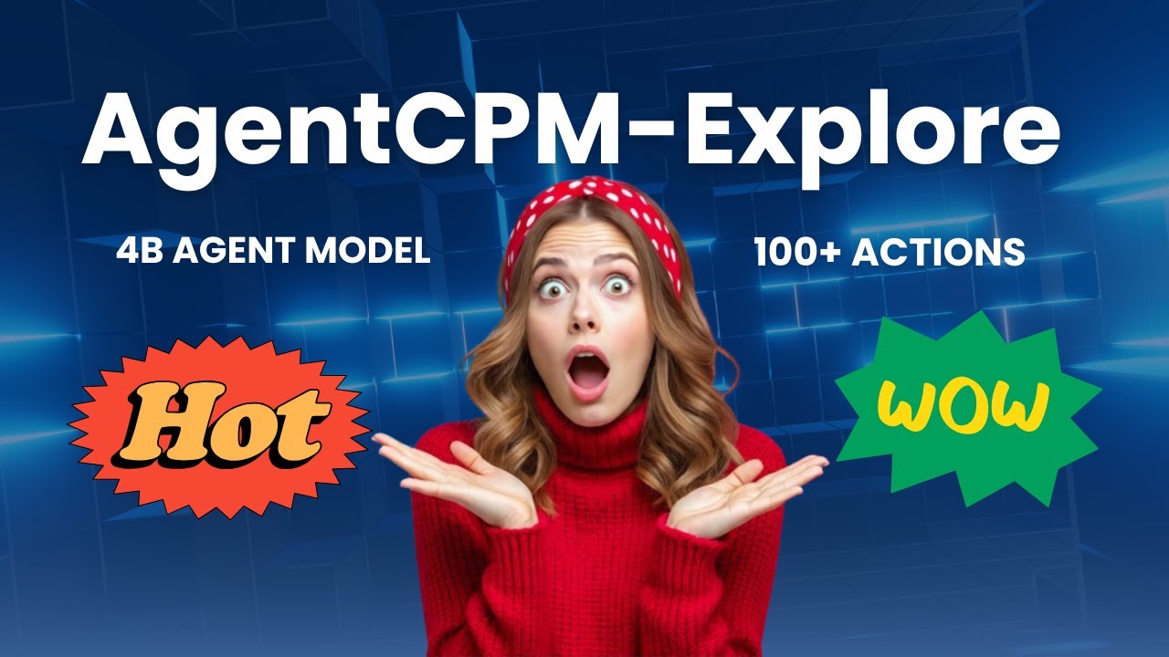 OpenBMB Drops AgentCPM-Explore: Run this Agent Model Locally with Tools