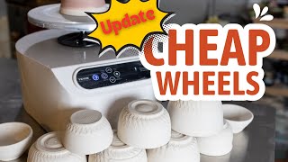 Cheap Pottery Wheel Update: Plus Chattering!