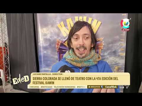 Sierra Colorada se llenó de Teatro con la cuarta edición del FESTIVAL KAWIN