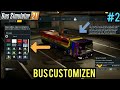 Nieuwe Bus kopen + De Bus customizen! - BUS SIMULATOR 21 #2