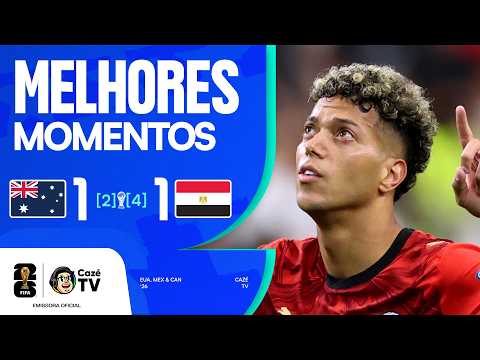 Melhores momentos de Austrália x Egito