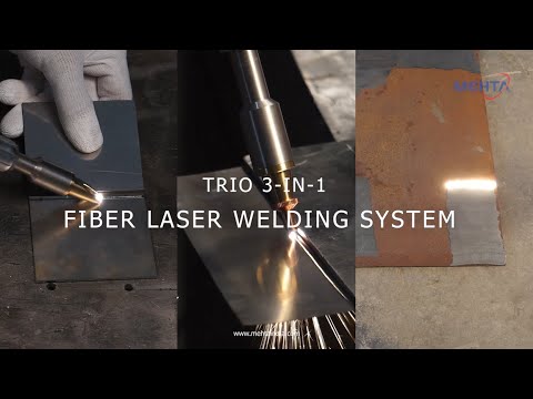 3 in1 Fiber Laser Hand-Held Welding Machine