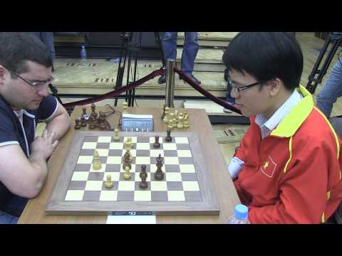 Movsesian - Le Quang Liem (1. Nf3 ...) WORLD BLITZ CHAMPIONSHIP 2013
