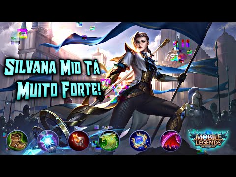 BUILD ATUALIZADA | SILVANA GAMEPLAY - Mobile Legends