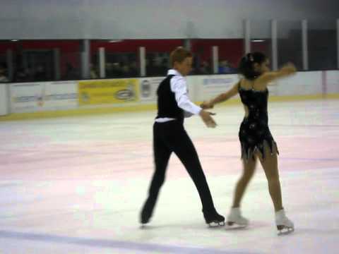 free dance-1°gara nazionale danza su ghiaccio- Jasmine Tessari & Stefano Colafato