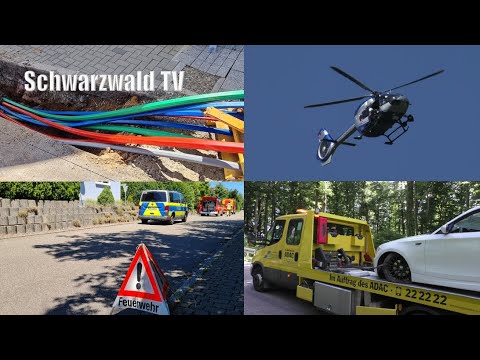 🚨🚁🚒 Aktuell schwarzer Rauch über Eimeldingen - Blaulicht-Nachrichten aus Südbaden - Live 13.07.2022