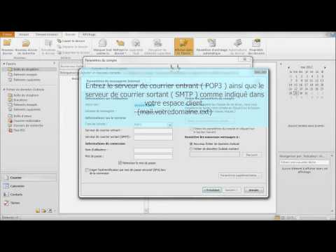 comment installer une boite e mail