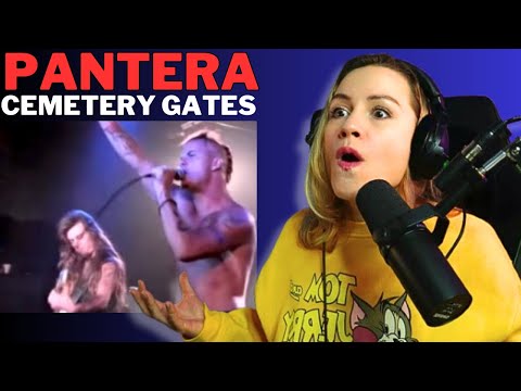 Pantera "Cemetery Gates" REACTION &  Vocal ANALYSIS