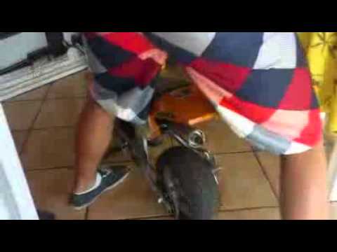 comment demarrer pocket bike