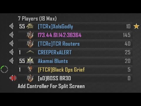 A Lot Of Booters vs Me / VPN Trolling (Episode 3) Black Ops 2