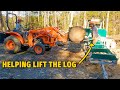 Milling a log TOO BIG for our sawmill! (Woodland Mills HM126)