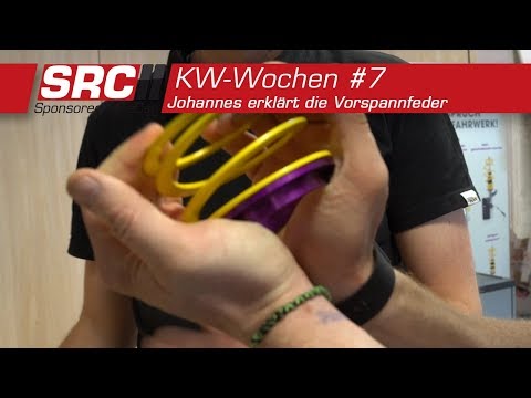 Johannes erklärt die Vorspannfeder | KW-Wochen #7 - SponsoredRaceCar