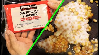 Microwave popcorn hack. Kettle Corn