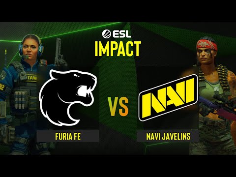 FURIA fe vs NAVI Javelins | Map 2 Mirage | ESL Impact Valencia 2022 - Semi-final