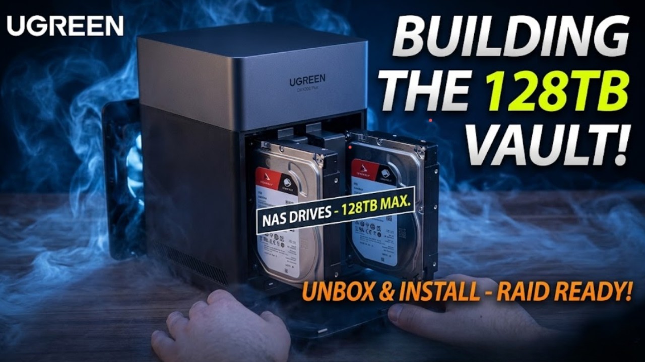 The Ultimate Home Server? 🛡️ UGREEN NAS DH4300 Plus (Unbox & Install)